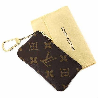 Louis Vuitton Card Key Case Pochette Cles Coin Case Monogram Canvas S