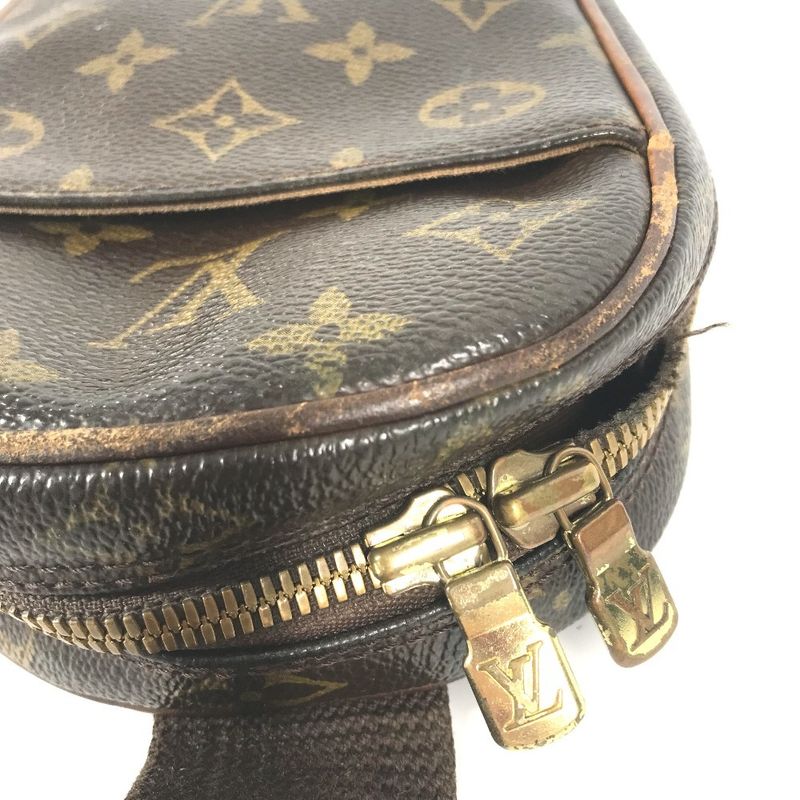 Louis Vuitton Body Bag Pochette Gange Monogram Canvas