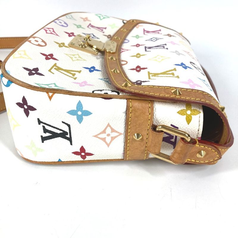 Louis Vuitton Shoulder Bag Sologne Monogram Multicolor Canvas Bronze