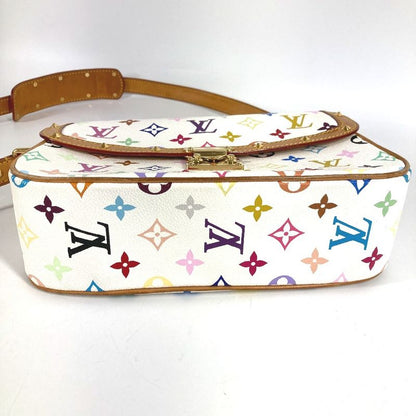 Louis Vuitton Shoulder Bag Sologne Monogram Multicolor Canvas Bronze