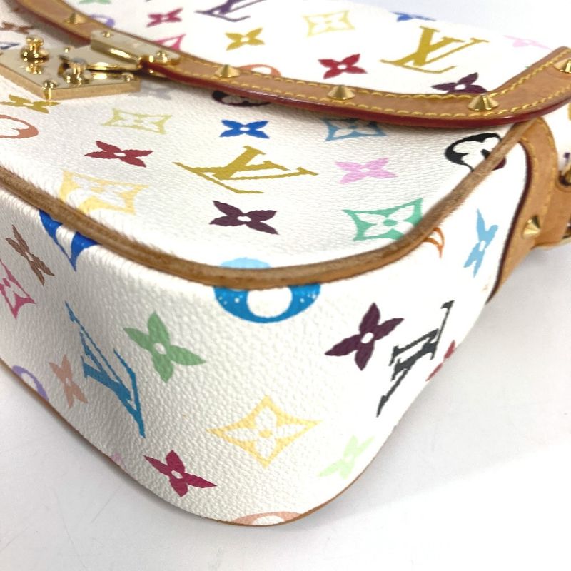 Louis Vuitton Shoulder Bag Sologne Monogram Multicolor Canvas Bronze