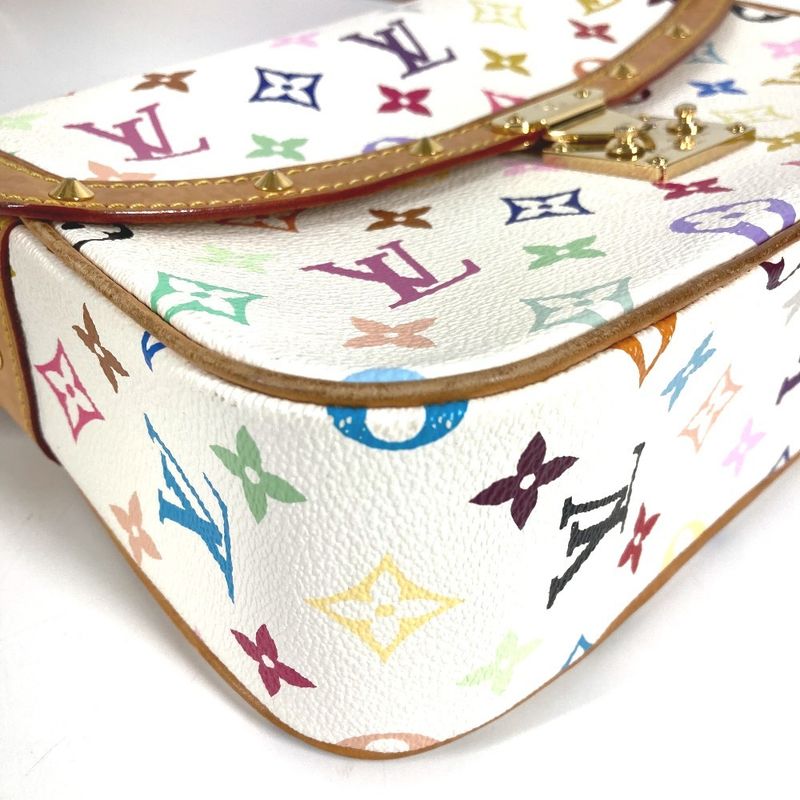 Louis Vuitton Shoulder Bag Sologne Monogram Multicolor Canvas Bronze