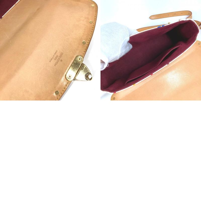 Louis Vuitton Shoulder Bag Sologne Monogram Multicolor Canvas Bronze