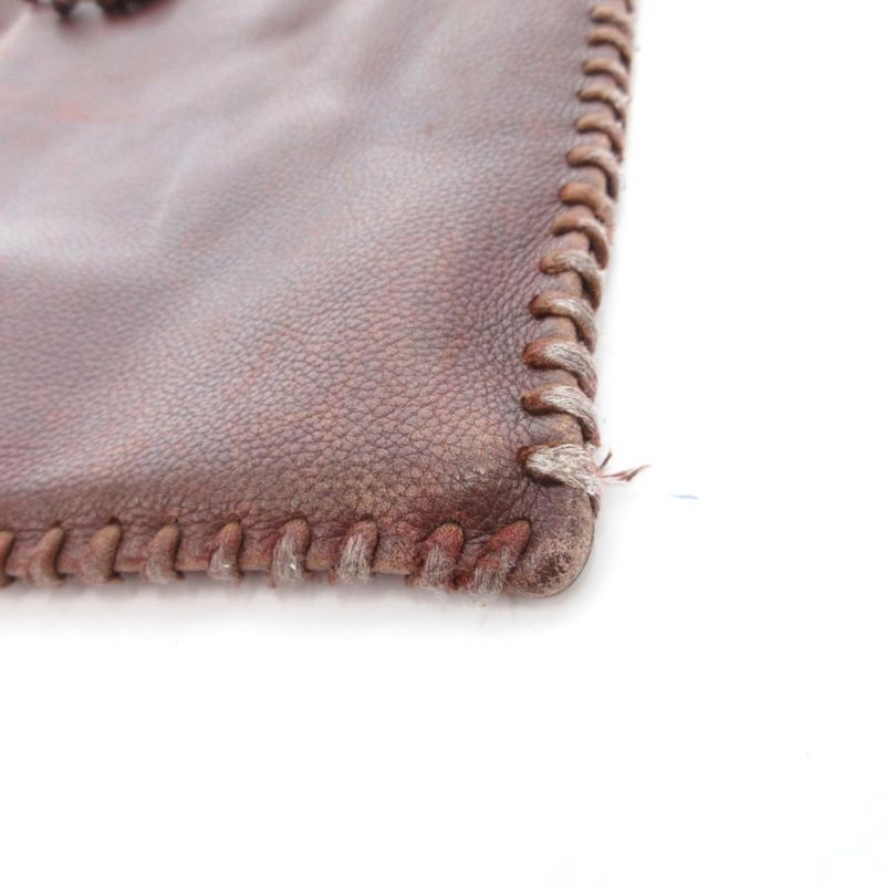 Saint Laurent Yves Vintage Drawstring Shoulder Bag Leather