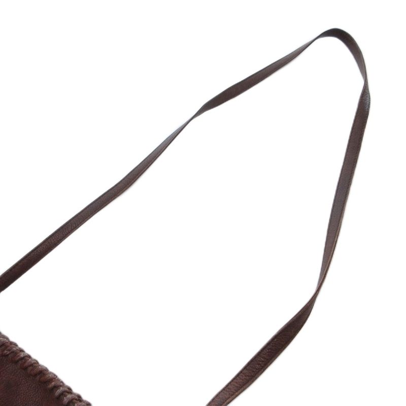 Saint Laurent Yves Vintage Drawstring Shoulder Bag Leather