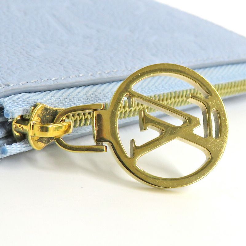 Louis Vuitton Monogram Empreinte Card Holder Romy Washed Bull