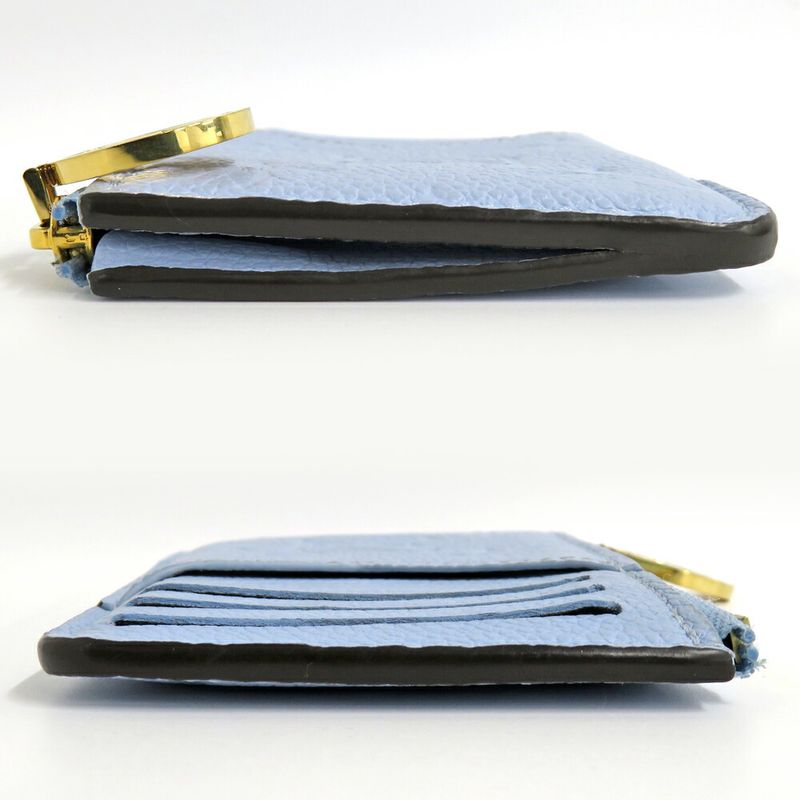 Louis Vuitton Monogram Empreinte Card Holder Romy Washed Bull