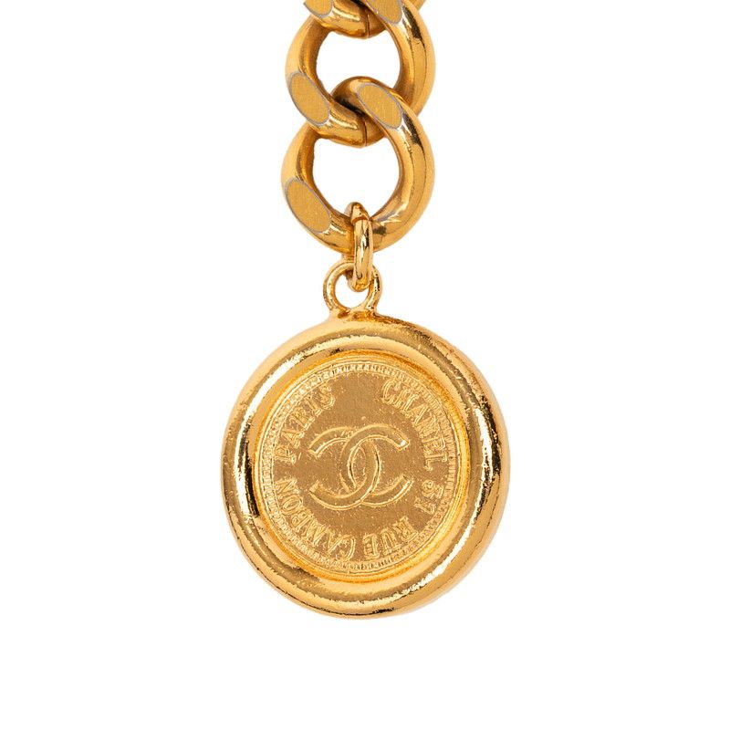 Chanel CC Logo 31 Rue Cambon Paris Chain Belt Gold Plated