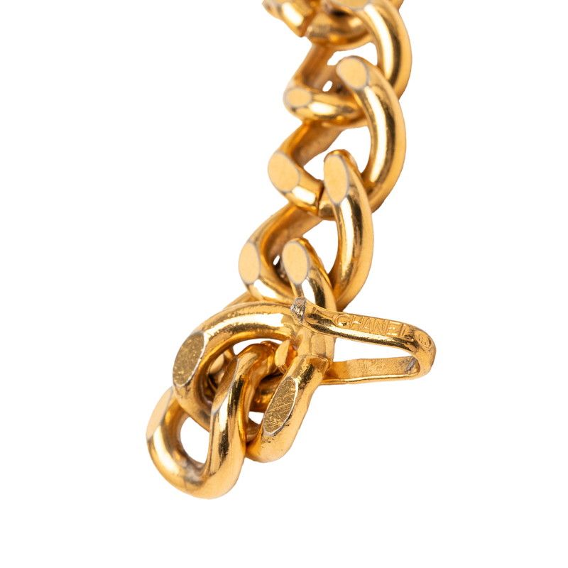 Chanel CC Logo 31 Rue Cambon Paris Chain Belt Gold Plated