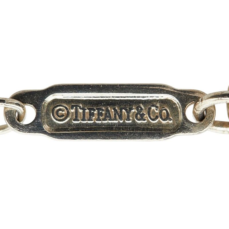 Tiffany & Co. Notes Square Logo Plate Silver