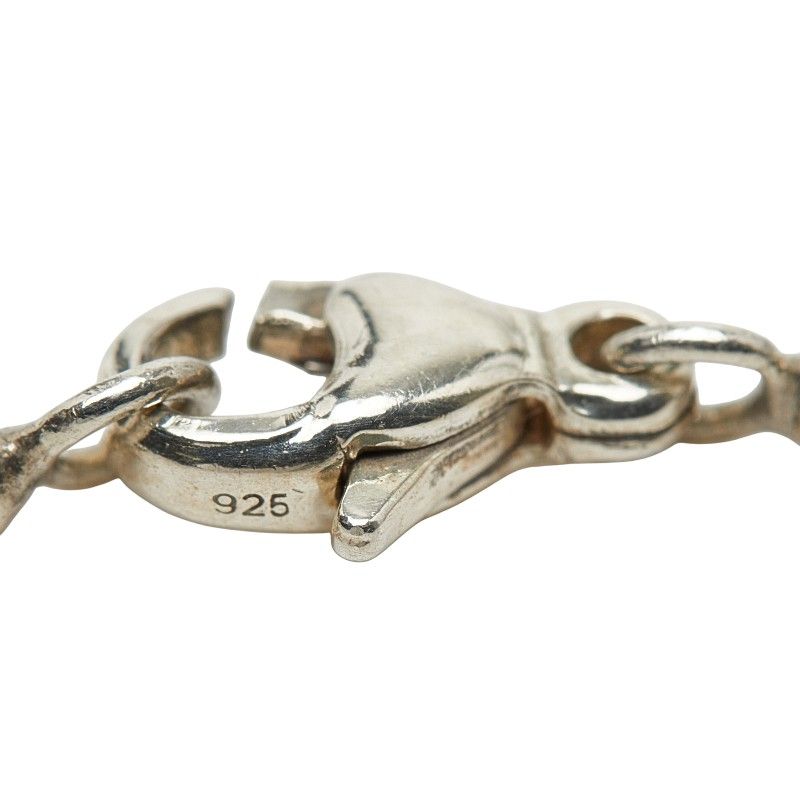 Tiffany & Co. Roman Cross Ball Chain Necklace Silver
