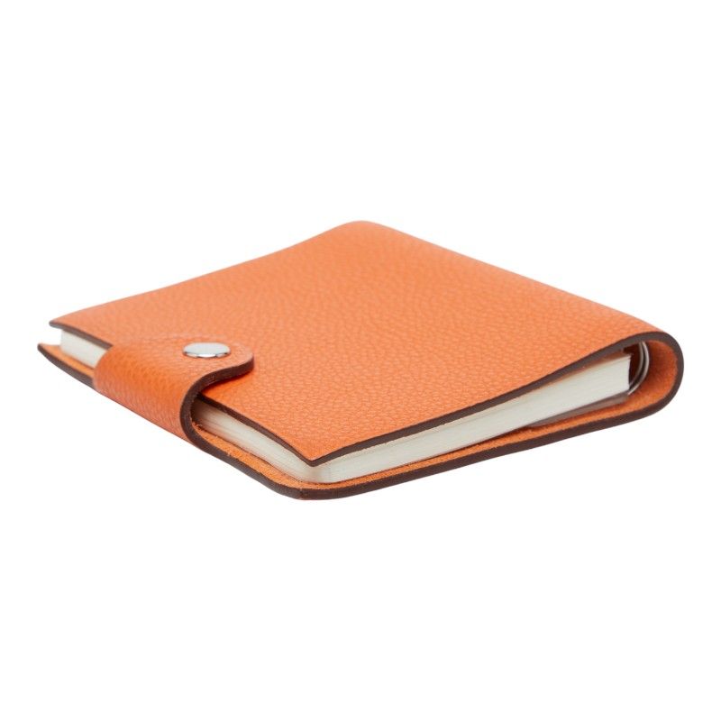 Hermes Ulysse PM Notebook Cover Orange Togo