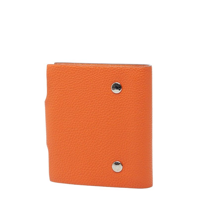 Hermes Ulysse PM Notebook Cover Orange Togo
