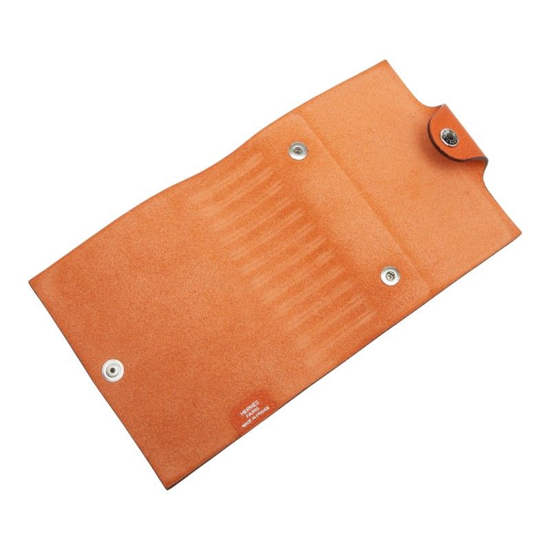 Hermes Ulysse PM Notebook Cover Orange Togo