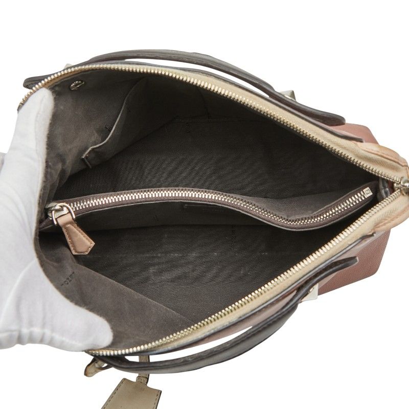 Fendi by the Way 2-Way Shoulder Bag Pink Leather