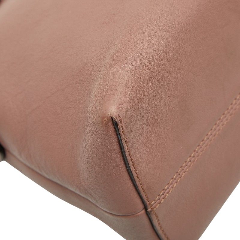 Fendi by the Way 2-Way Shoulder Bag Pink Leather