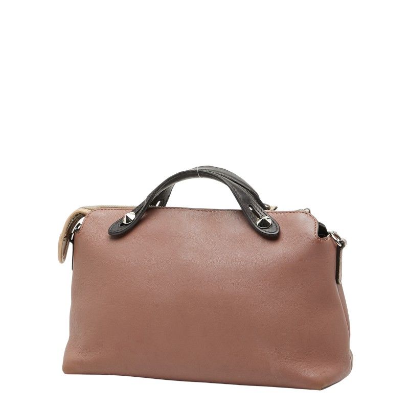 Fendi by the Way 2-Way Shoulder Bag Pink Leather