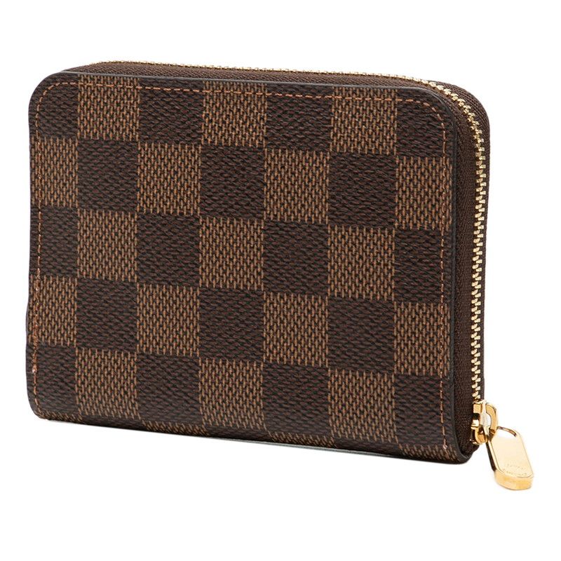 Louis Vuitton Damier Zippy Coin Purse Vivienne Black Multicolor
