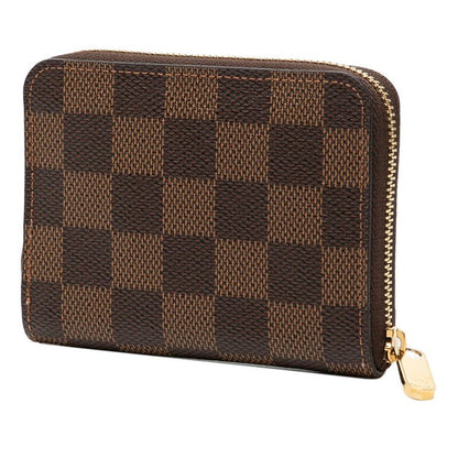 Louis Vuitton Damier Zippy Coin Purse Vivienne Black Multicolor