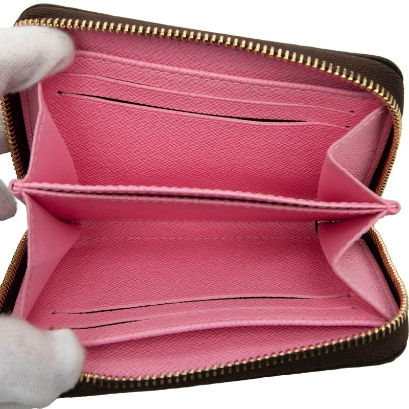 Louis Vuitton Damier Zippy Coin Purse Vivienne Black Multicolor
