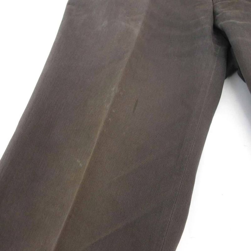 Hermes Twill Pants Slacks Center Press Top
