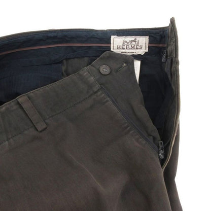 Hermes Twill Pants Slacks Center Press Top
