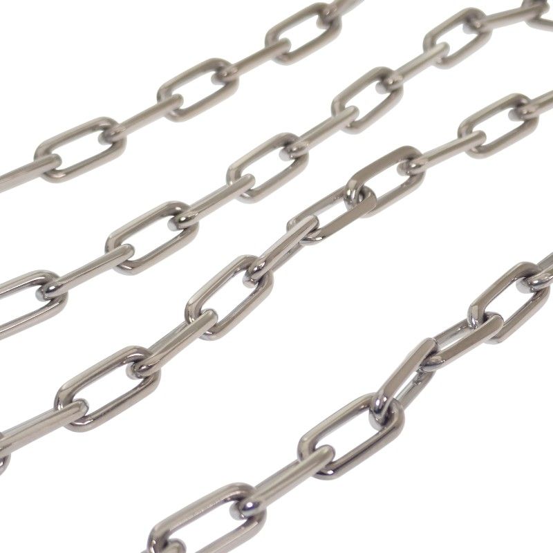 Cartier Santos de Cartier Polished Necklace 18K White Gold