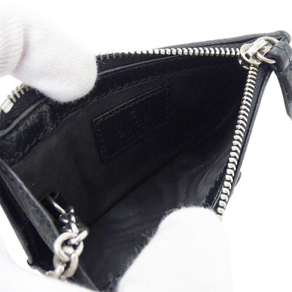 Gucci Wallet Coin Case Petit Marmont Leather Black