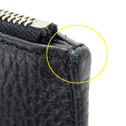 Gucci Wallet Coin Case Petit Marmont Leather Black