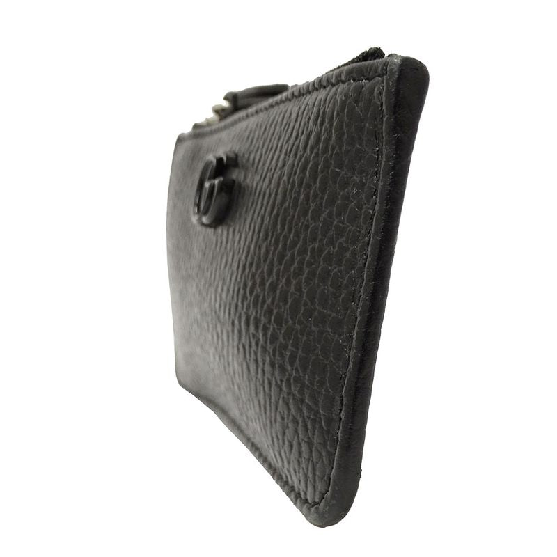 Gucci Wallet Coin Case Petit Marmont Leather Black
