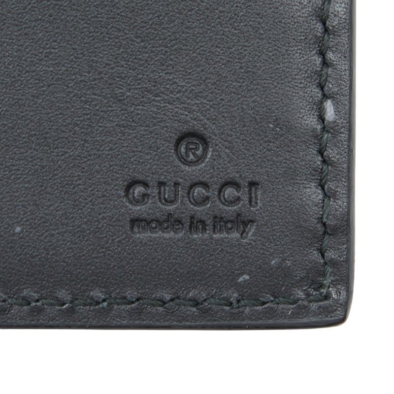 Gucci GG Ghost Black Blue Yellow Leather
