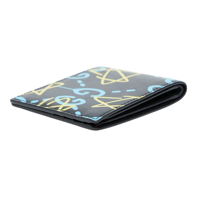 Gucci GG Ghost Black Blue Yellow Leather