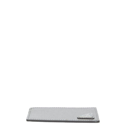 Prada Silver Leather