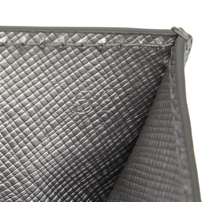 Prada Silver Leather