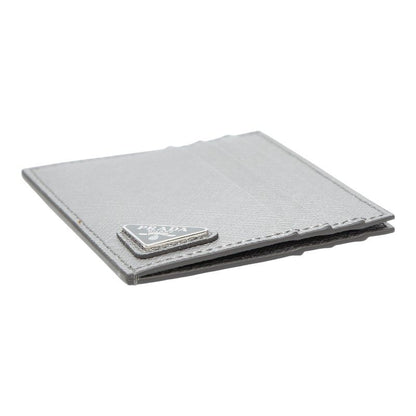 Prada Silver Leather