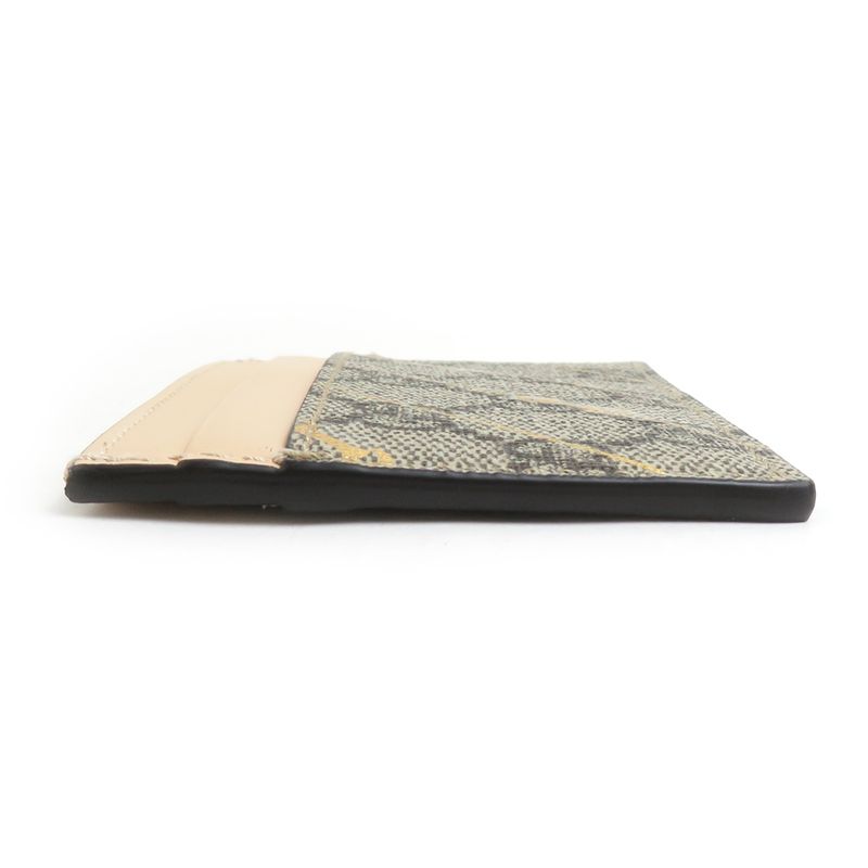 Gucci Card Case Leather Canvas
