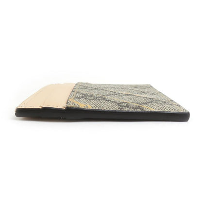 Gucci Card Case Leather Canvas