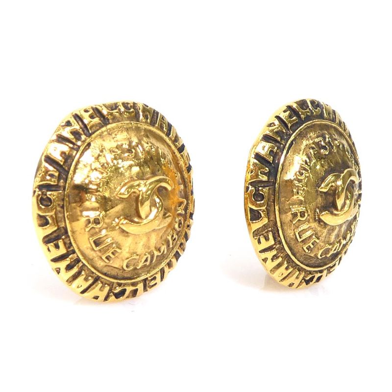 Chanel Earrings CC Logo
