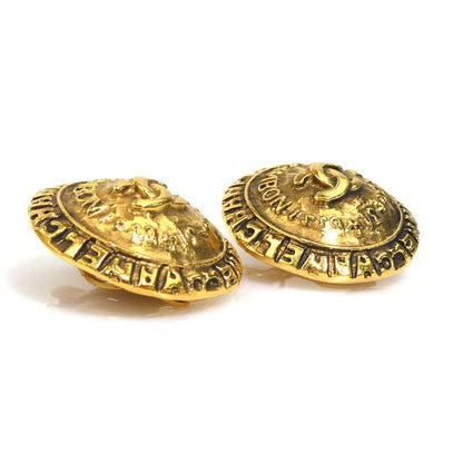 Chanel Earrings CC Logo