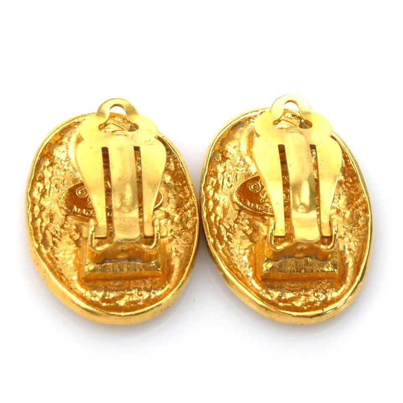 Chanel Earrings CC Logo
