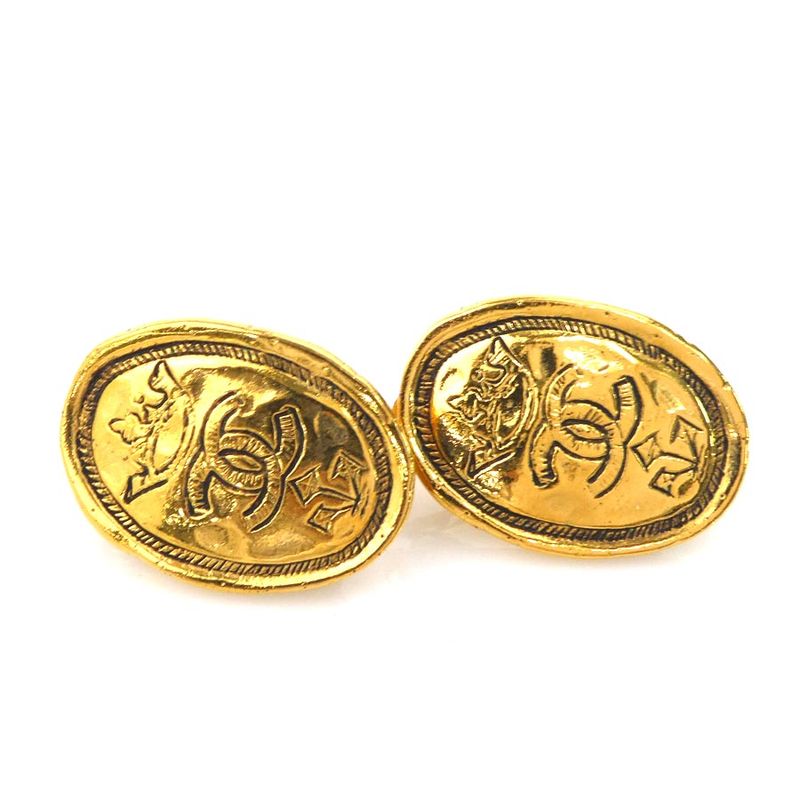 Chanel Earrings CC Logo