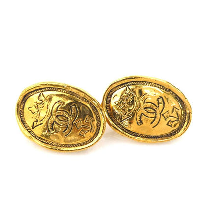 Chanel Earrings CC Logo