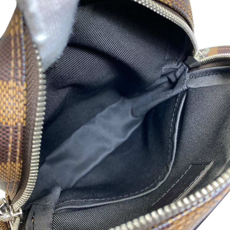 Louis Vuitton Damier Chapman Amazon Shoulder Bag Zebra Leather