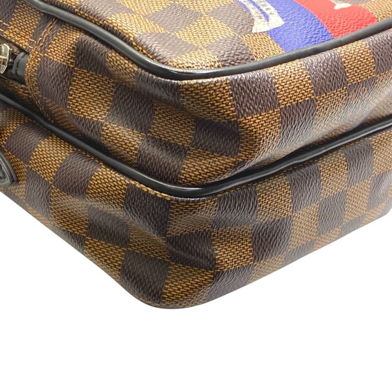 Louis Vuitton Damier Chapman Amazon Shoulder Bag Zebra Leather