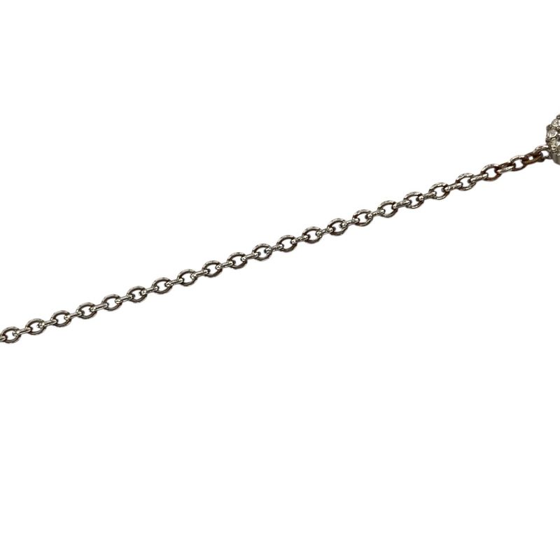 Dior Clair de Lune Bracelet CD Logo Rhinestone Silver