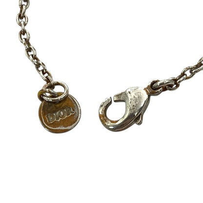 Dior Clair de Lune Bracelet CD Logo Rhinestone Silver