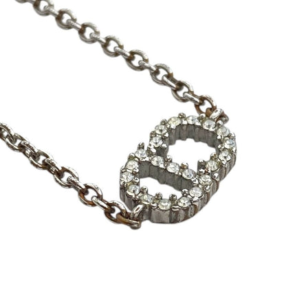 Dior Clair de Lune Bracelet CD Logo Rhinestone Silver