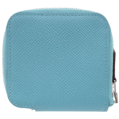 Hermes Azap Silk in Compact Mini Veau Bleu du Nord