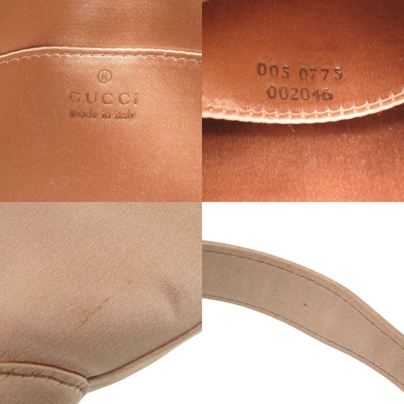 Gucci Vintage Jackie 005 Satin Pink Handbag