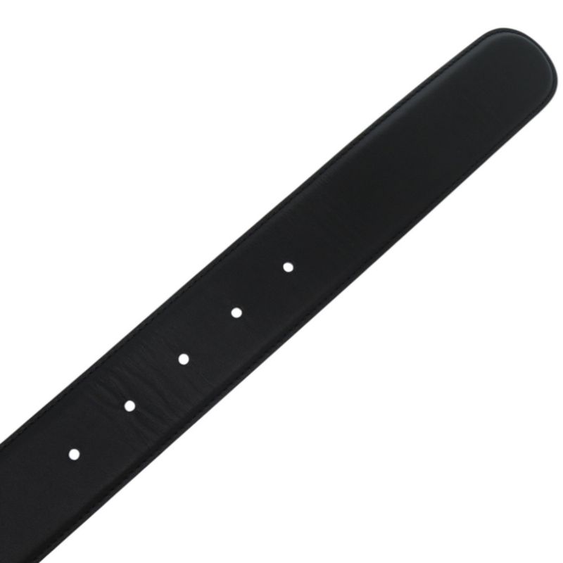 Gucci Buckle Leather Metal Black